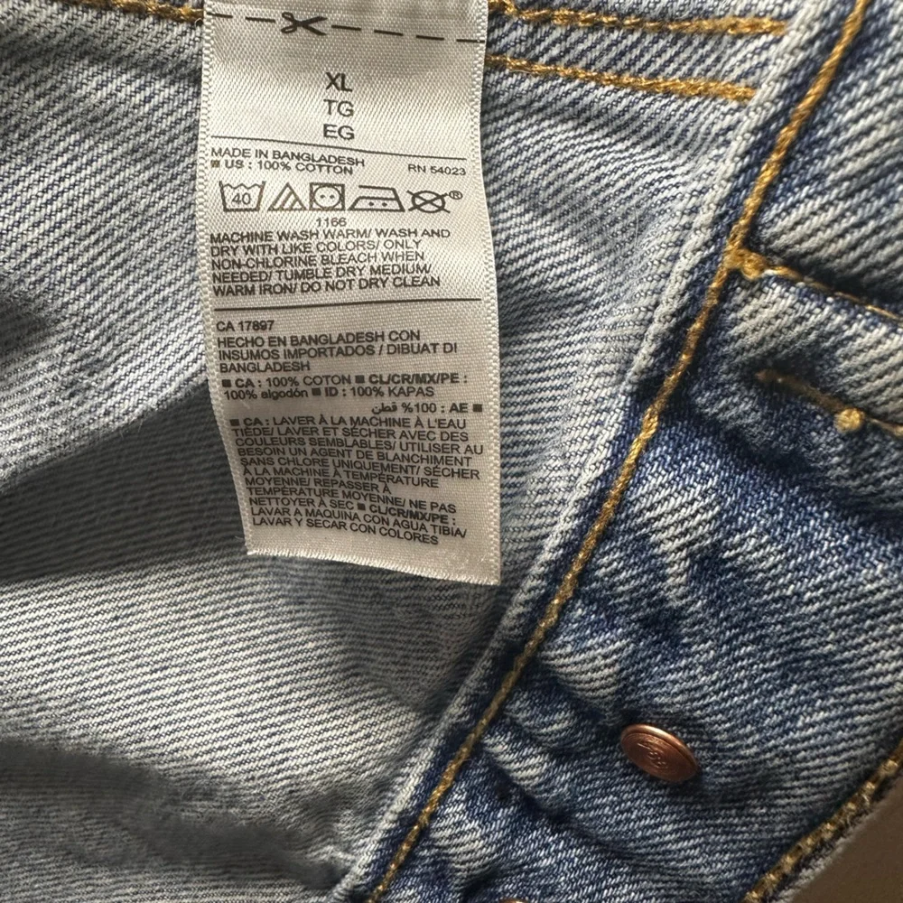 Old Navy Blue Denim Jacket - XL - Picture 7 of 7